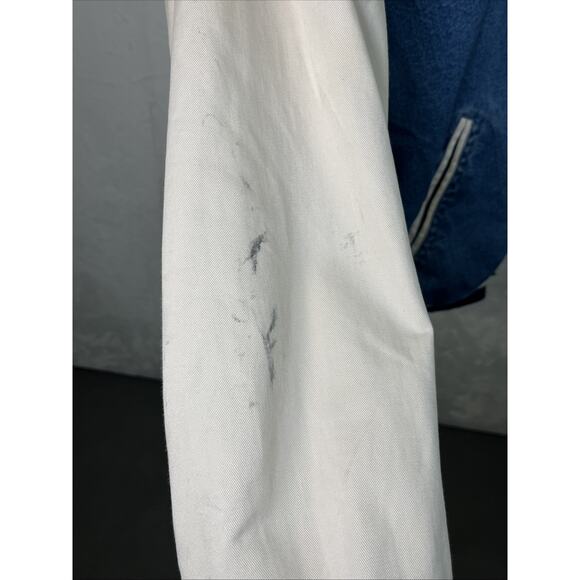 Vintage 90s WARNER BROS@LOONY TUNES Denim Varsity insulated Bomber Jacket Medium - Picture 5 of 13